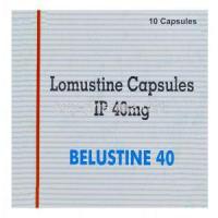 Belustine 40, Generic CeeNU, Lomustine 40mg Box Top