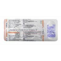 Ursokem, Ursodeoxycholic Acid 300mg tablets back