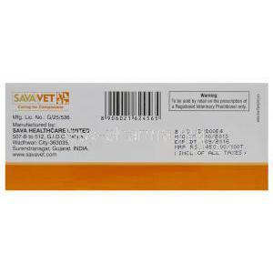 Ataxin 50, Generic Baytril, Enrofloxacin 50mg Easy Chews Box Manufacturer Sava