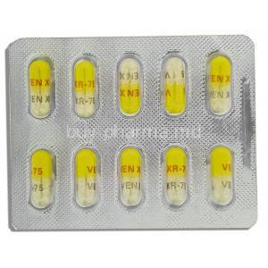 Venlor XR,  Venlafaxine XR 75 Mg Tablet (Protec)