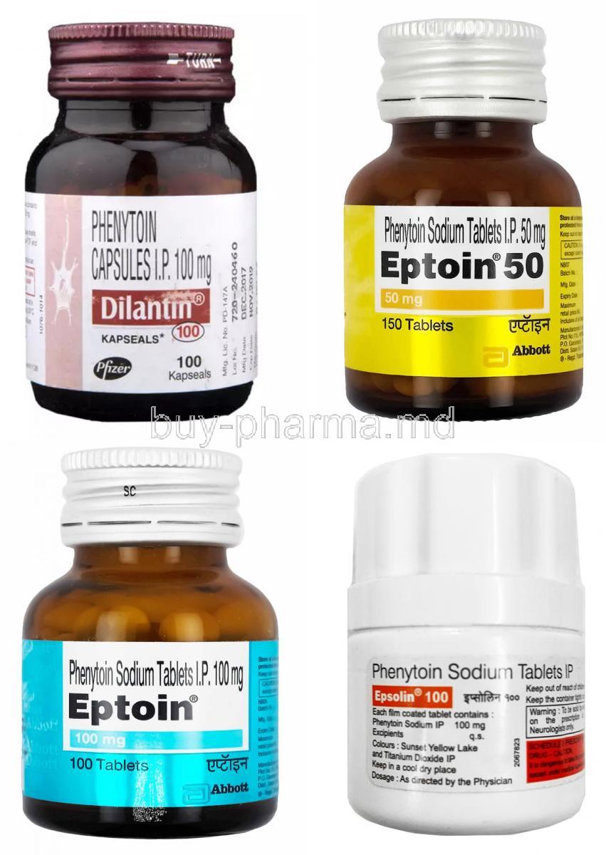 Eptoin, Phenytoin 100 Mg Tablet (Abbott)