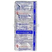 Nivaquine-P, Chloroquine Phosphate, 250mg, Strip and Description