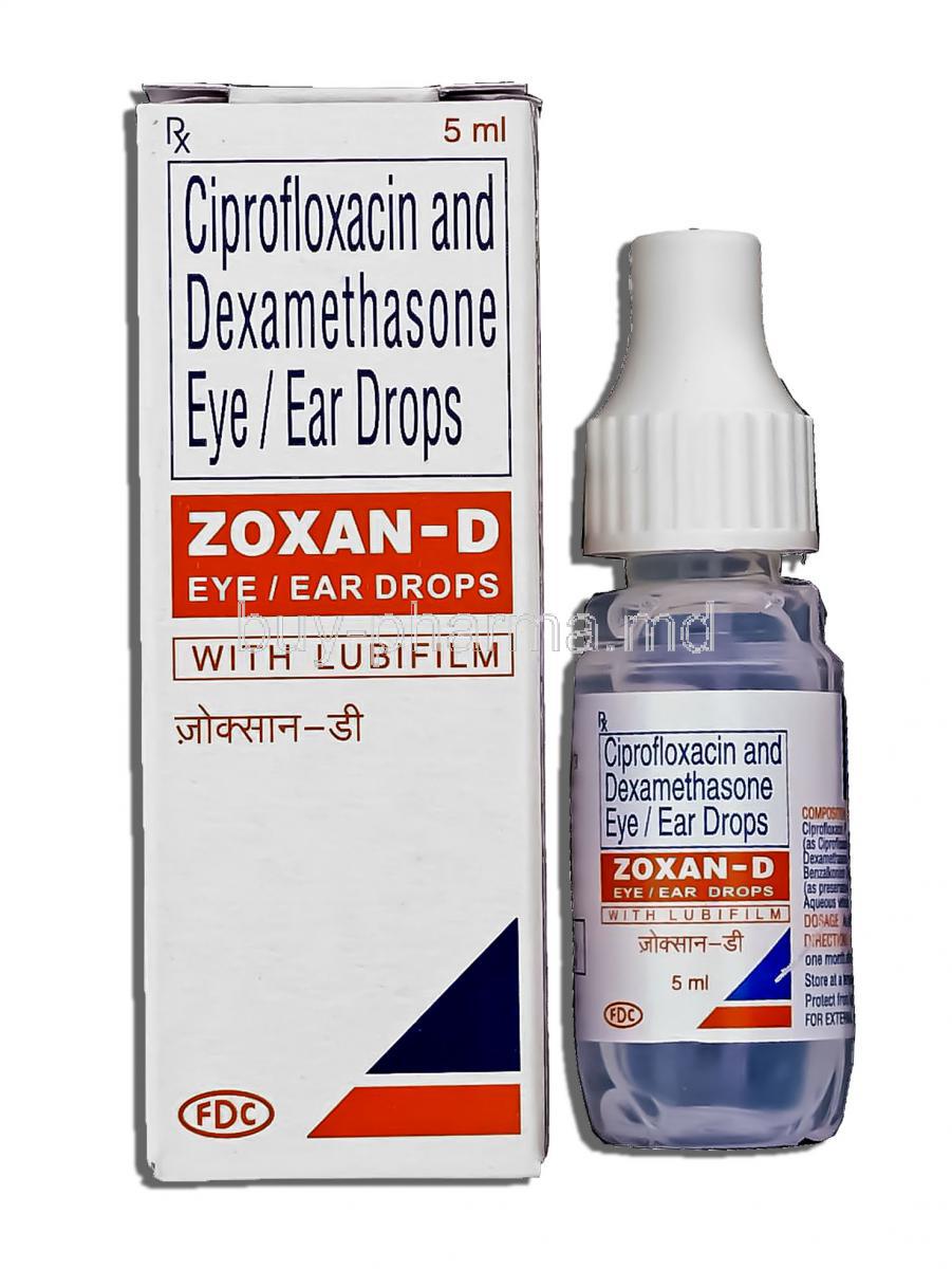 ciprofloxacin eye/ear drops uses