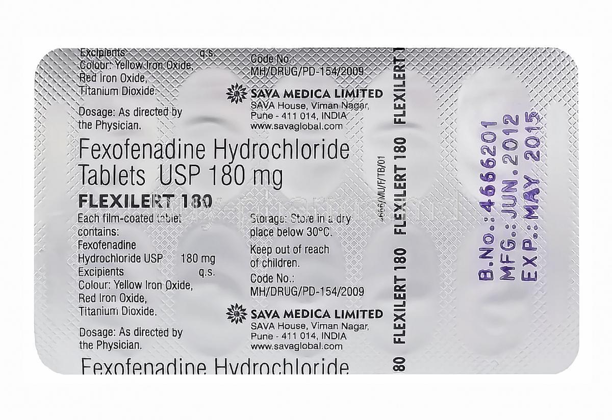 buy fexofenadine 120mg 180mg 10"s tablet best