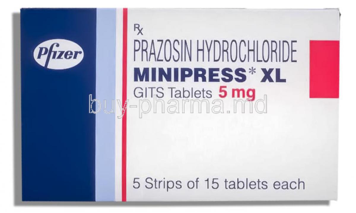 what is prazosin 1 mg used for