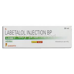 Lobet, Labetalol 100 mg Injection box