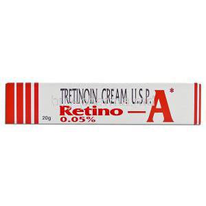 Retino-A, Generic Retin-A, Tretinoin 0.05% 20 gm Cream (J