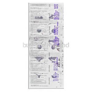 Generic Duricef ,  Cefadroxil 125 mg Dispersible Tablet packaging info