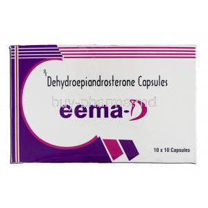 Eema-D, Dehydroepiandrosterone, 25mg, Box