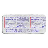 Martifur , Generic  Macrobid, Nitrofurantoin  50 mg packaging