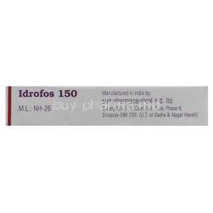 Generic Boniva, Ibandronate Acid 150 mg manufacturer