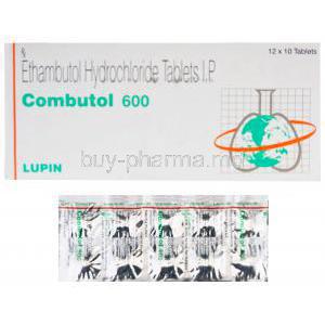 Combutol 600, Generic Myambutol 600, Ethambutol Hydrochloride 600mg