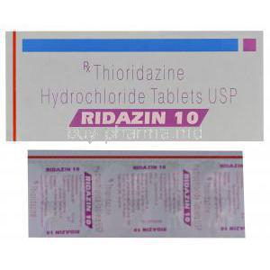 Ridazin 10, Generic Mellari, Thioridazine Hydrochloride 10mg