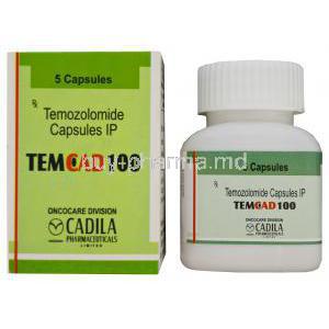 TEMCAD 100, Generic TEMODAR, Temozolomide 100mg
