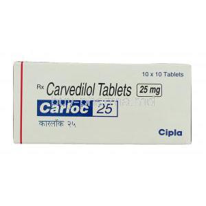 Carloc, Carvedilol 25 mg Cipla manufacturer