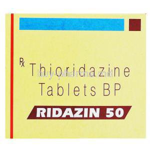 Ridazin, Thioridazine 50mg Box