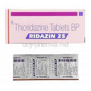 Ridazin, Thioridazine 25 Mg