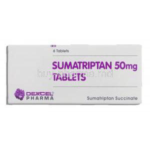 Sumatriptan  50 mg Dexcel pharma (Dexcel Pharma)