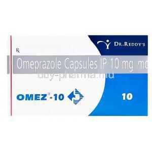 Omez, Omeprazole 10mg Box