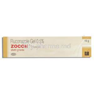 Zocon, Fluconazole 0.5 % 15 Gm Gel (FDC) BOX