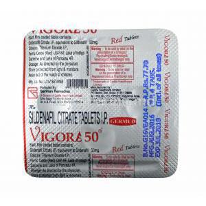 Vigora, Sildenafil tablets