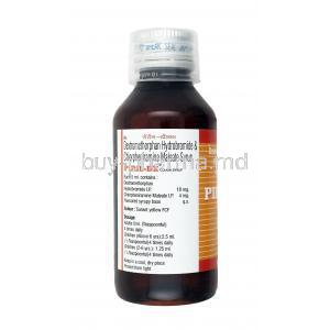 Piril DX Cough Syrup, Chlorpheniramine and Dextromethorphan dosage