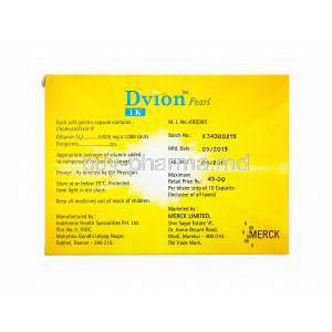 Dvion Pearl, Cholecalciferol manufacturer