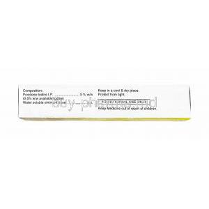 Argedin P Cream, Povidone Iodine composition