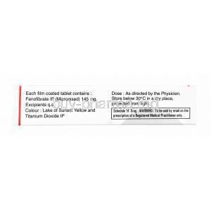 Feno-TG Plus, Atorvastatin and Fenofibrate composition