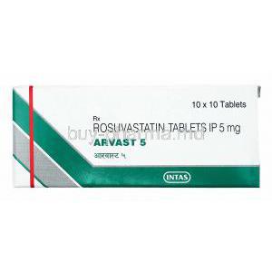 Arvast, Rosuvastatin 5mg