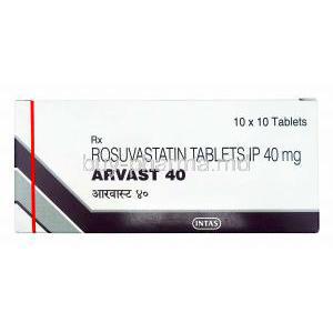 Arvast, Rosuvastatin 40mg