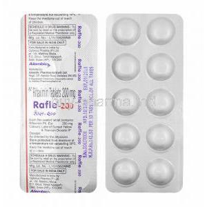 Rafle, Rifaximin 200mg tablets