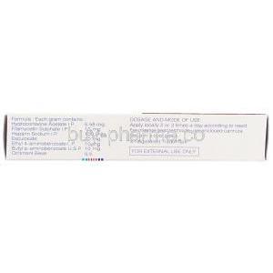 Proctosedyl Ointment Box Composition Information
