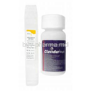 Clavidur DDS Oral Suspension, Amoxicillin and Clavulanic Acid