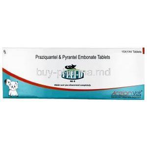 Feli-D for Cats, Praziquantel/ Pyrantel Embonate