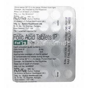 Fol, Folic Acid