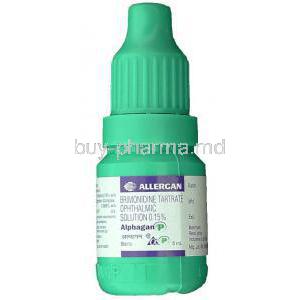 Alphagan,  Brimonidine Eyedrop Bottle