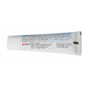 Hexigel Mouth Gel, Chlorhexidine 1% tube back