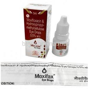 Moxifax Eye Drop, Moxifloxacin