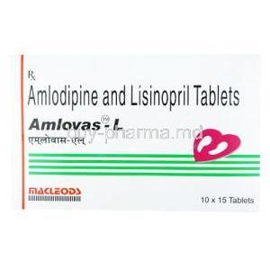 Amlovas-L, Amlodipine/ Lisinopril