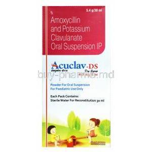 Acuclav DS Syrup, Amoxycillin/ Clavulanic Acid