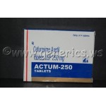 Generic Ceftin, Actum, Cefuroxime AXETIM  250 mg Tablet  (Acron) Box