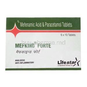 Mefkind Forte, Mefenamic Acid/ Paracetamol
