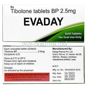 Evaday, Tibolone