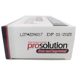 Prosolution, 60 tablets,Leading Edge Health, Box information, Exp date