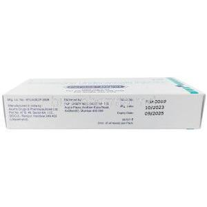Cernos Depot Injection, Testosterone 250mg per mL, Injection ampoule 4mL, Sun Pharma, Box information, Mfg date, Exp date