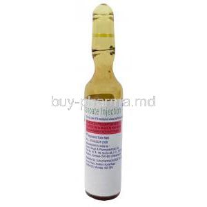 Cernos Depot Injection, Testosterone 250mg per mL, Injection ampoule 4mL, Sun Pharma, Ampoule information