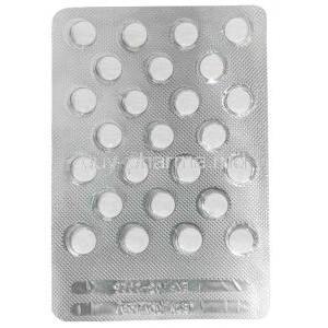 Motilium, Domperidone 10mg, 25tablets Janssen Pharmaceutica,  Blisterpack