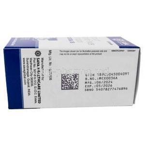 Tiodora Pufcaps, Tiotropium Bromide 18 mcg, 30 Pufcaps, Sava medica, Box information, Mfg date, Exp date