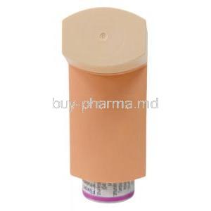 Flixon Inhaler, Fluticasone 50mcg, Inhaler 120MD, Deva, Inhaler front view